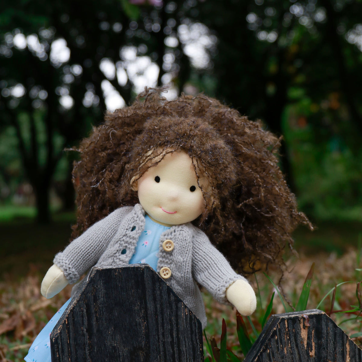 Louise - Handmade Cloth Doll