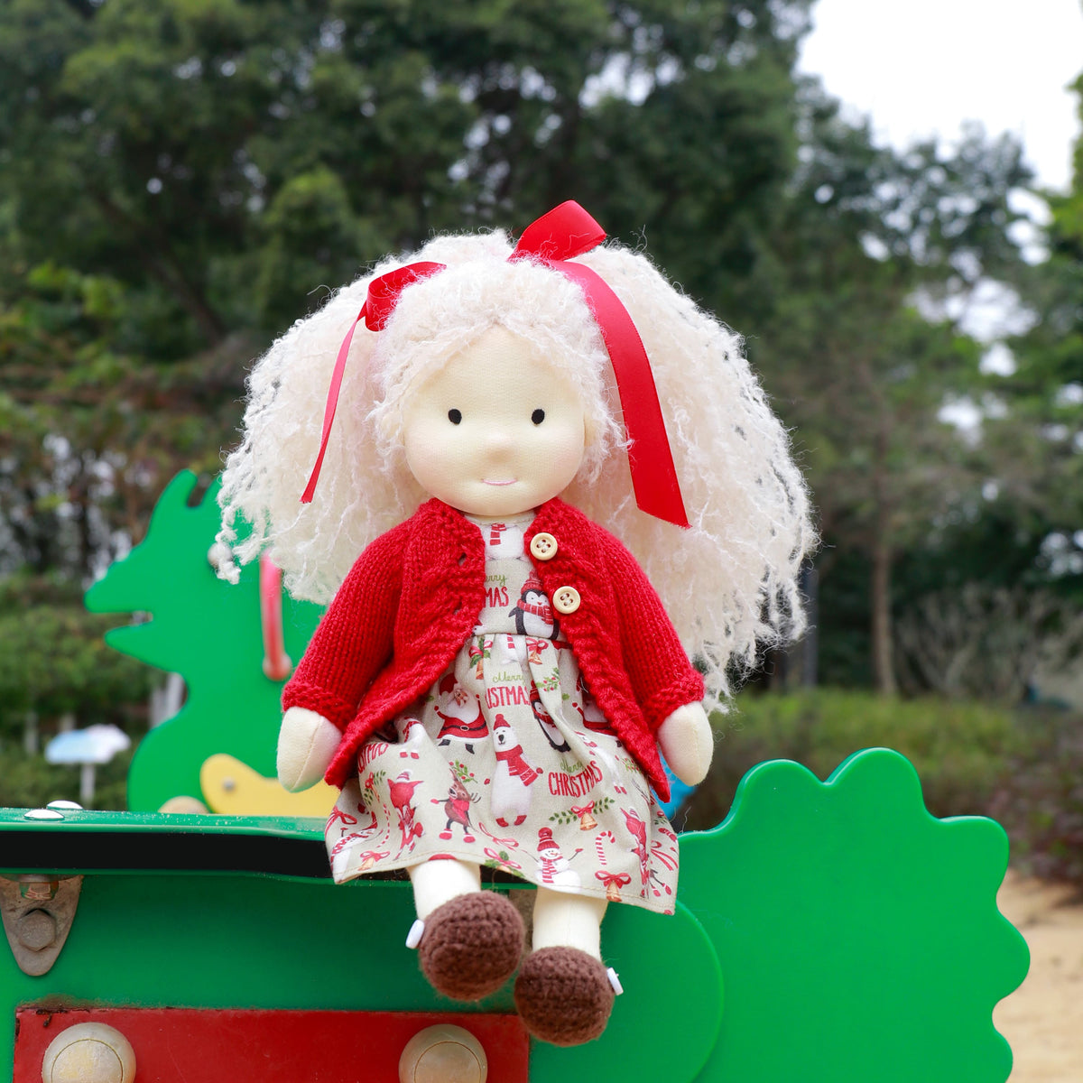 Gabriella - Handmade Cloth Doll