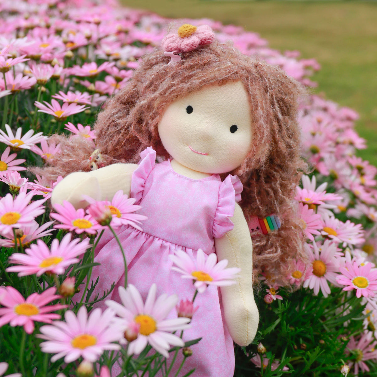 Amy - Handmade Cloth Doll