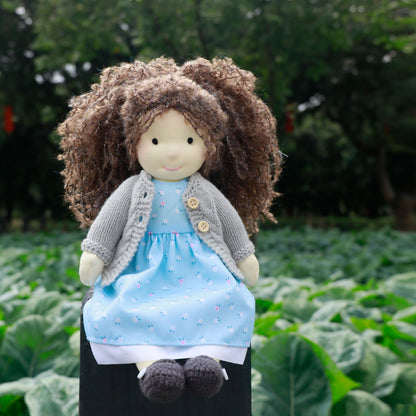 Louise - Handmade Cloth Doll