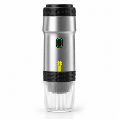 Silver JN-01 Portable Capsule and Ground Coffee Maker - product view