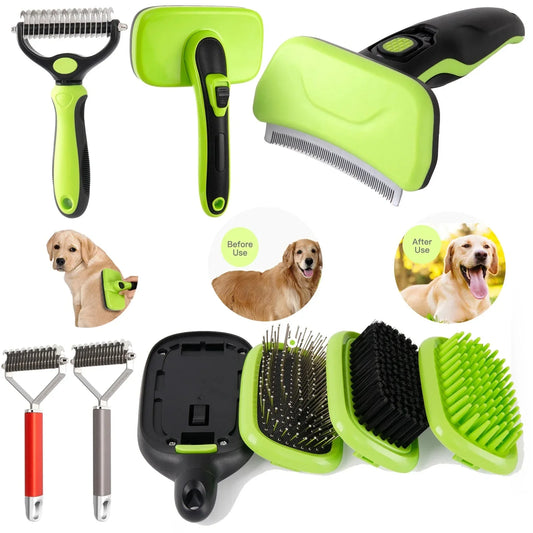 Pet Grooming Brush and Comb Style Collection - View 2