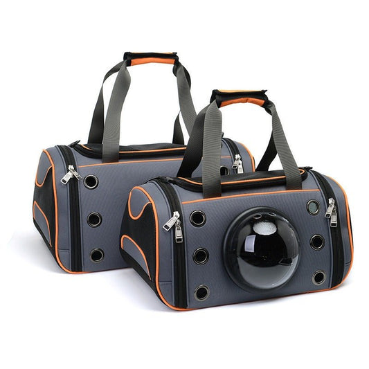 Pet Travel Duffel with Bubble Viewing Window - View 2