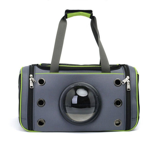 Pet Travel Duffel with Bubble Viewing Window - View 1