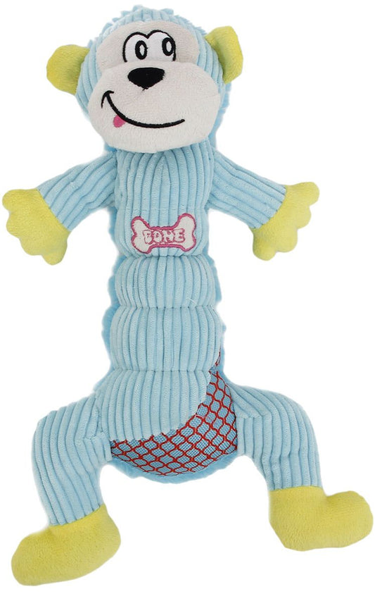 Mesh and Plush Squeaky Dog Toy - View 2