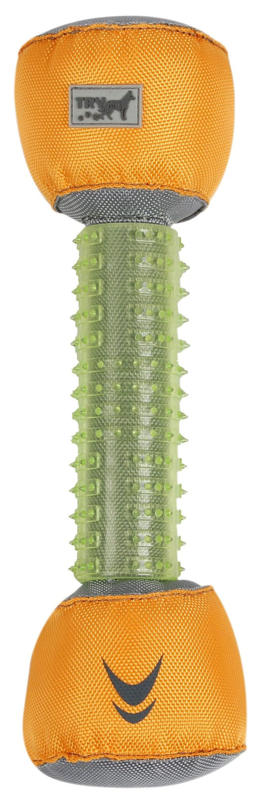 Nylon and Rubber Bone-Shaped Dog Toy - View 1