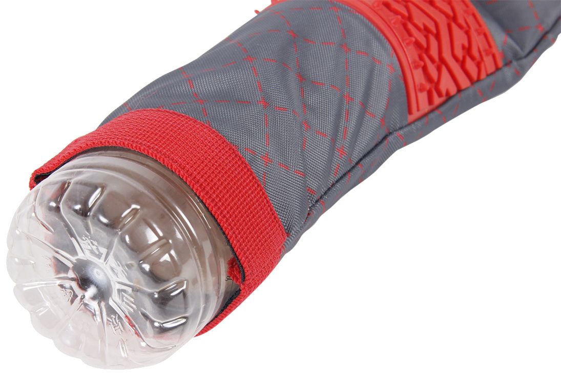 Fabric Bottle Holder Dog Toy with Carry Loop - View 2