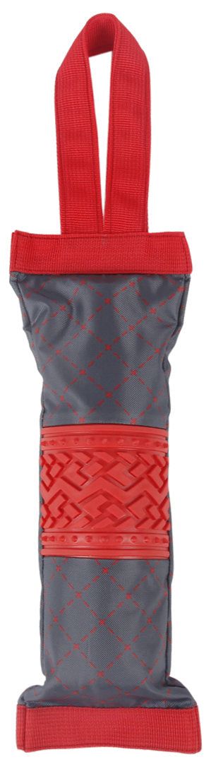 Fabric Bottle Holder Dog Toy with Carry Loop - View 4