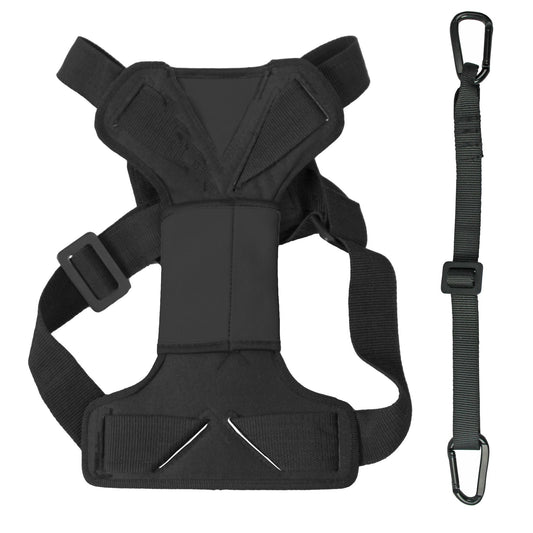 Pet Car Harness with Detachable Tether - View 1