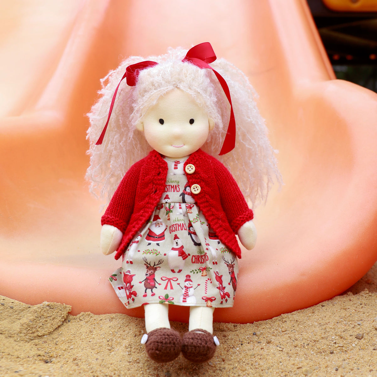Gabriella - Handmade Cloth Doll