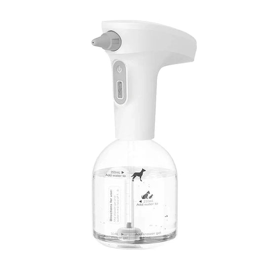 USB Rechargeable Pet Bath Foam Dispenser - View 1