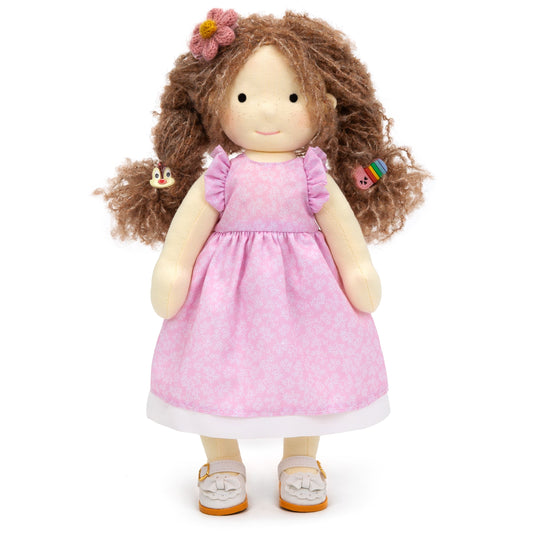 Amy - Handmade Cloth Doll