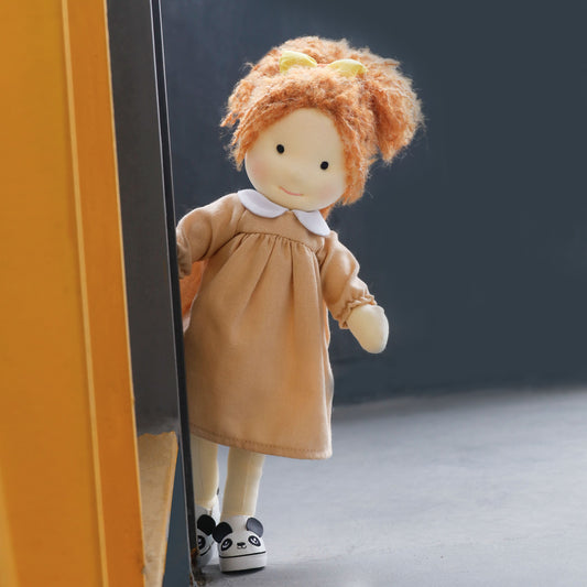 Ada - Handmade Cloth Doll
