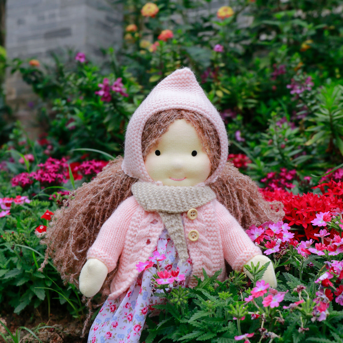 Luna - Handmade Cloth Doll