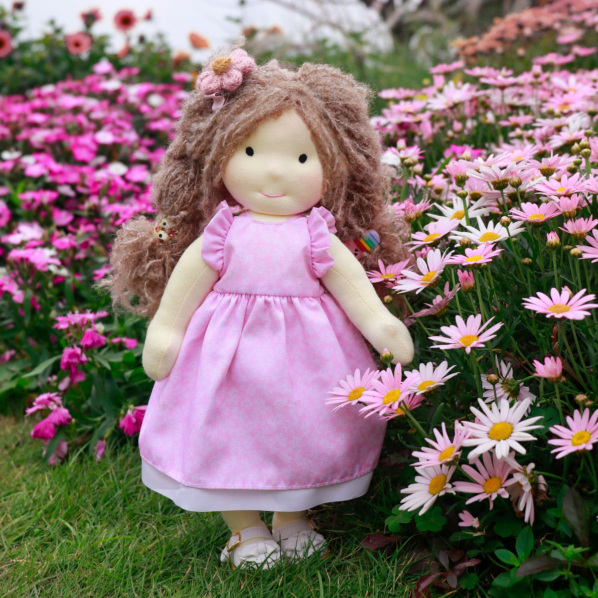 Amy - Handmade Cloth Doll
