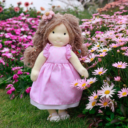 Amy - Handmade Cloth Doll
