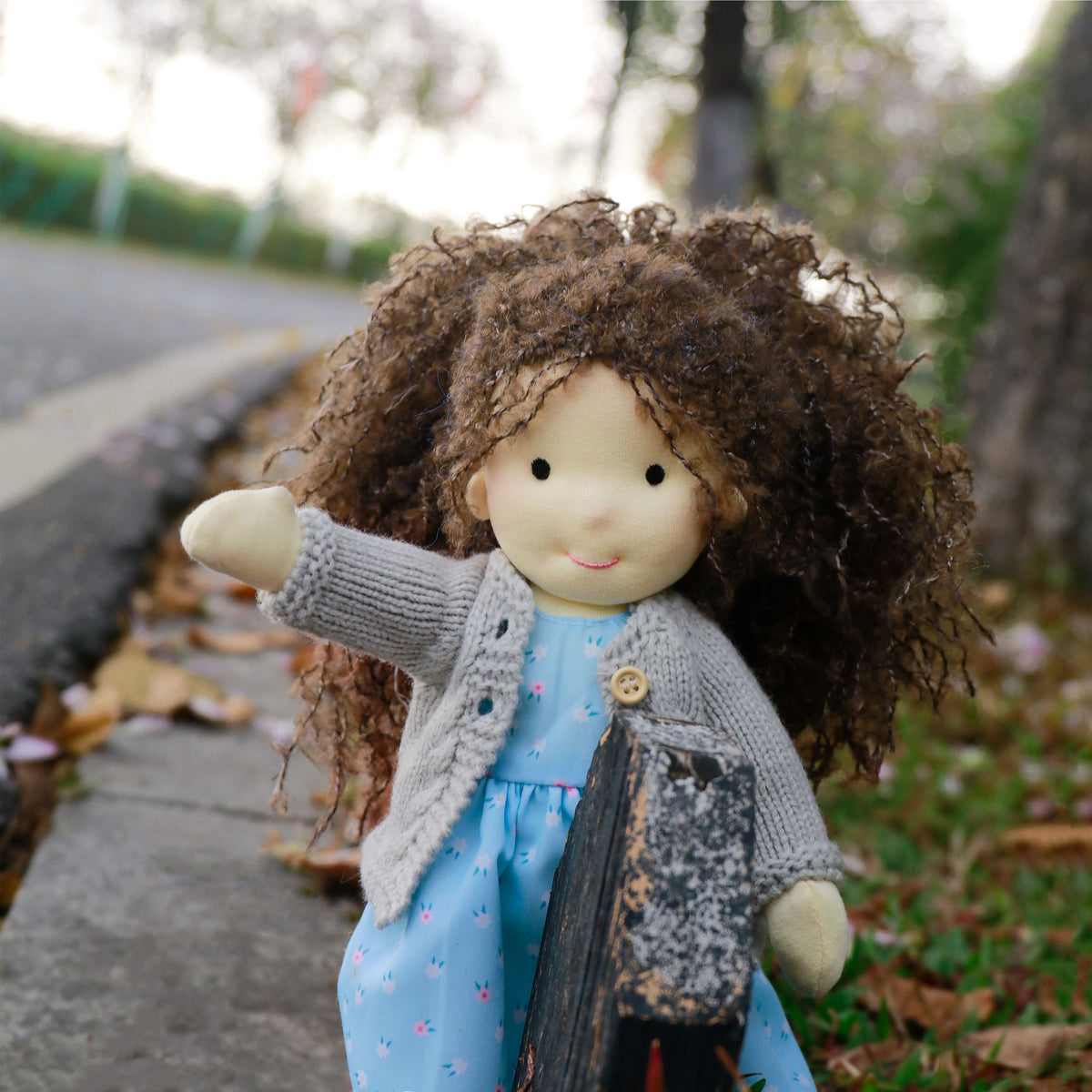 Louise - Handmade Cloth Doll