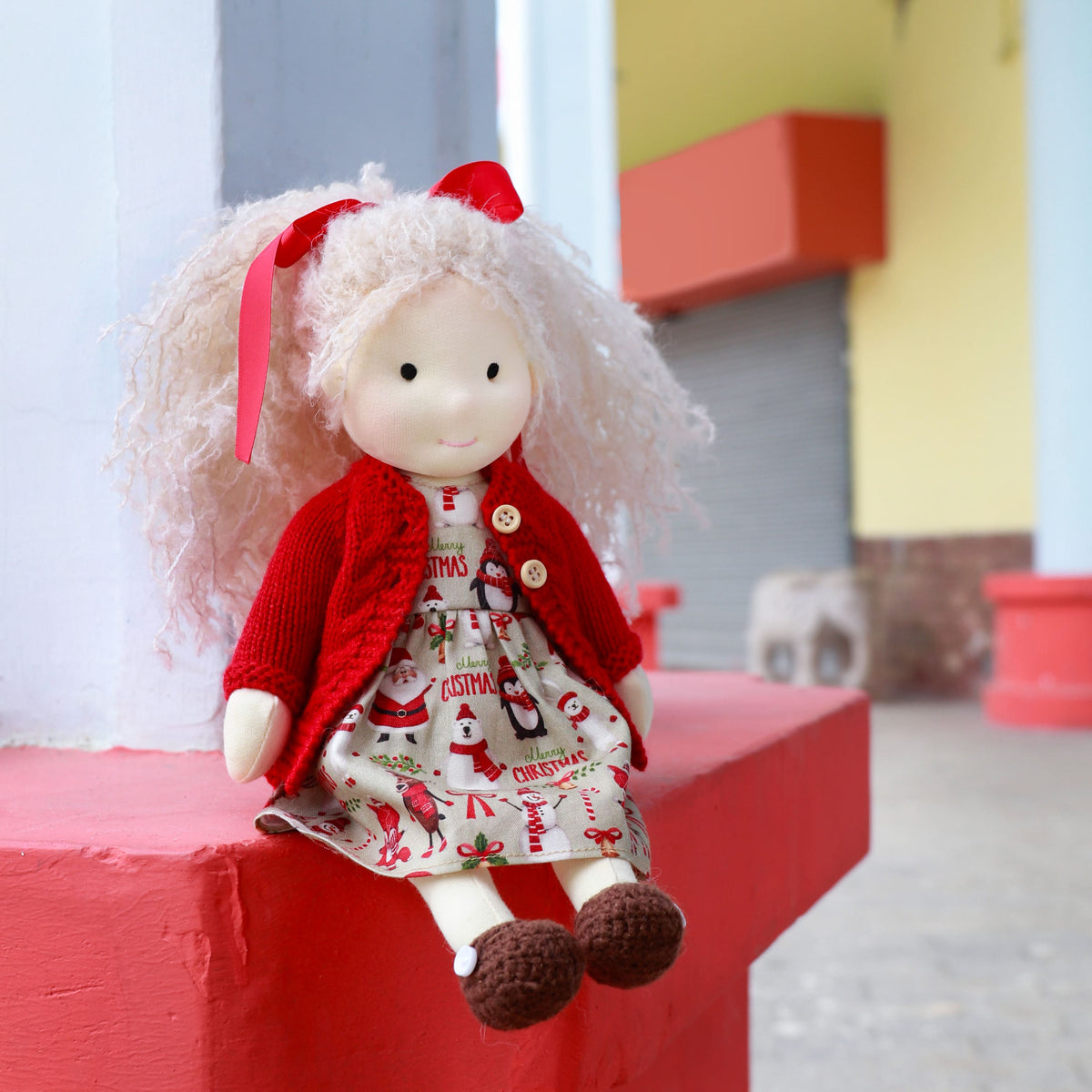 Gabriella - Handmade Cloth Doll